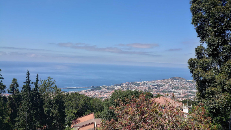 Widok z Monte na Funchal - Madera