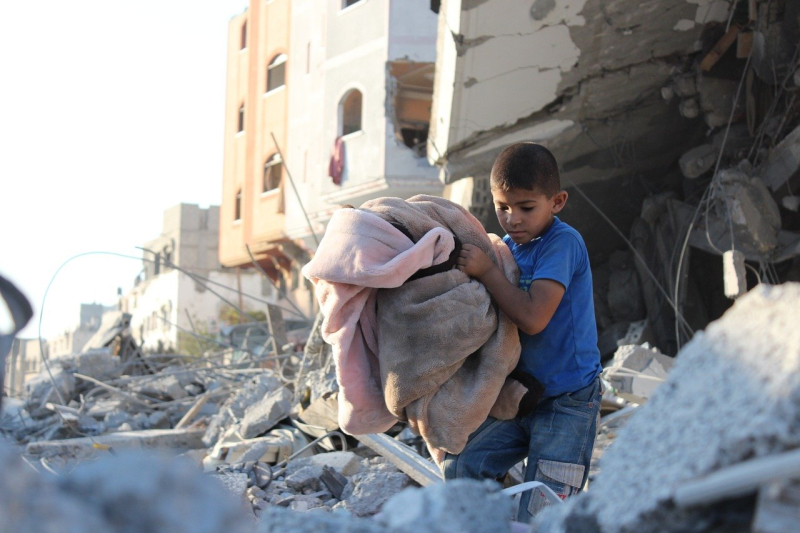 Strefa Gazy kryzys humanitarny