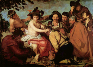 Triumf Bachusa - obraz Diego Velázqueza