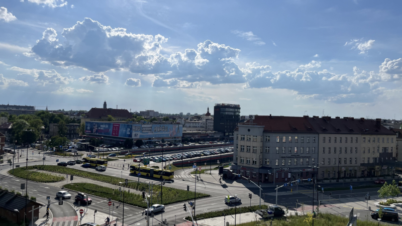 Gliwice - wypadek autobusu