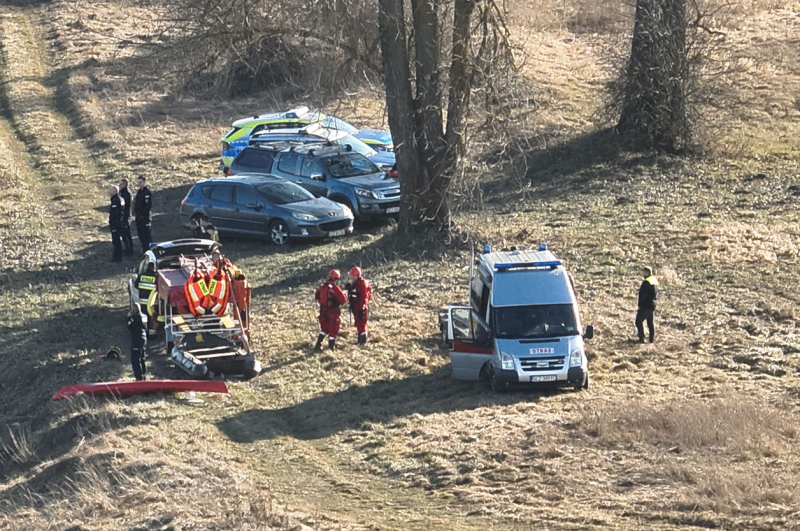 Poszukiwania zaginionego kajakarza