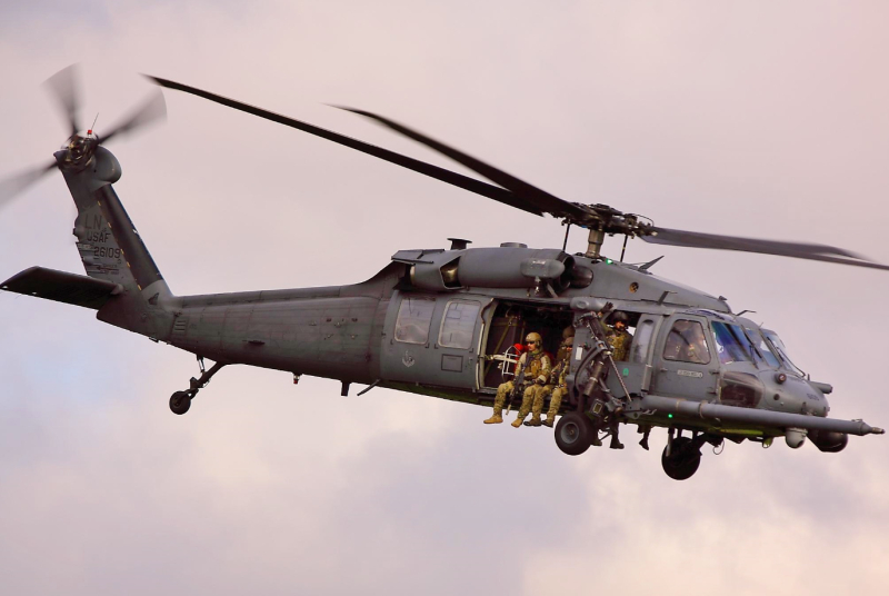 Zderzenie dwóch HH 60 Blackhawk w USA