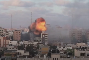 Bombardowania w Strefie Gazy