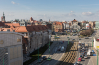 Poznań: Wali się opuszczona kamienica. Ewakuacja mieszkańców z sąsiednich budynków