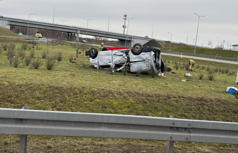 wypadek na autostradzie A2-Torzym