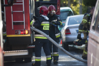 Kielce: Tragiczny pożar domu - 39-letni mężczyzna nie żyje