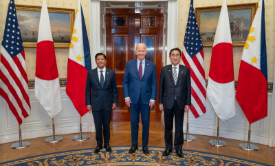 Spotkanie liderów USA, Japonii i Filipin