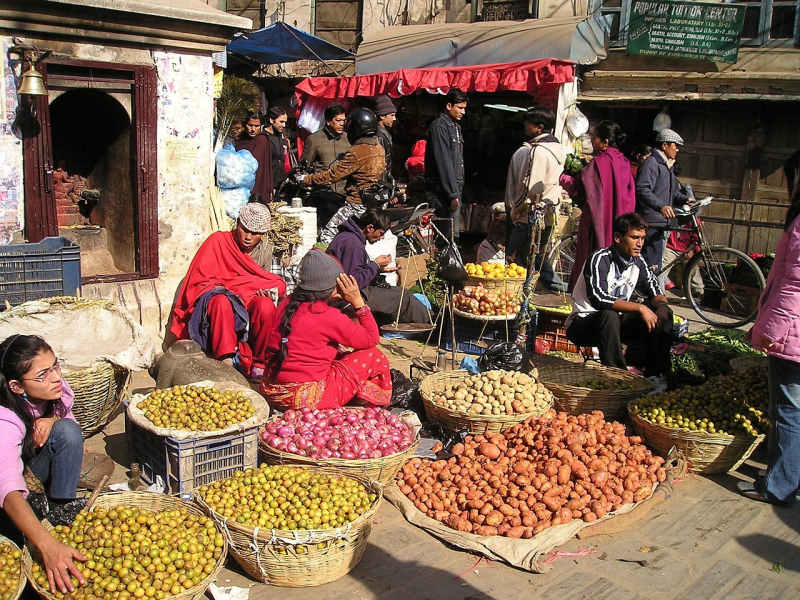 Intensywny deszcz w Nepalu