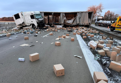 Bolesławiec, Gromadka: Wypadek na A4 - jedna osoba nie żyje