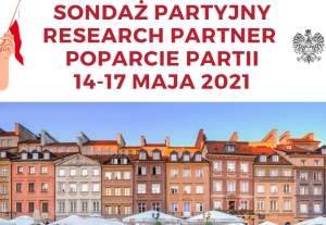 SondaÅ¼ partyjny maj 2021