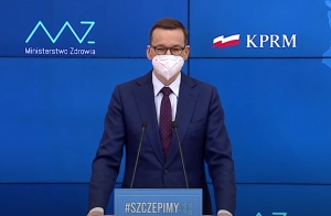 Konferencja Premiera i Ministra Zdrowia 21 kwietnia 2021