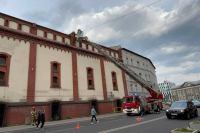 Gliwice: Ogromny rój pszczół na dachu Starego Browaru - film