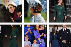 Kate Middleton z siniakami